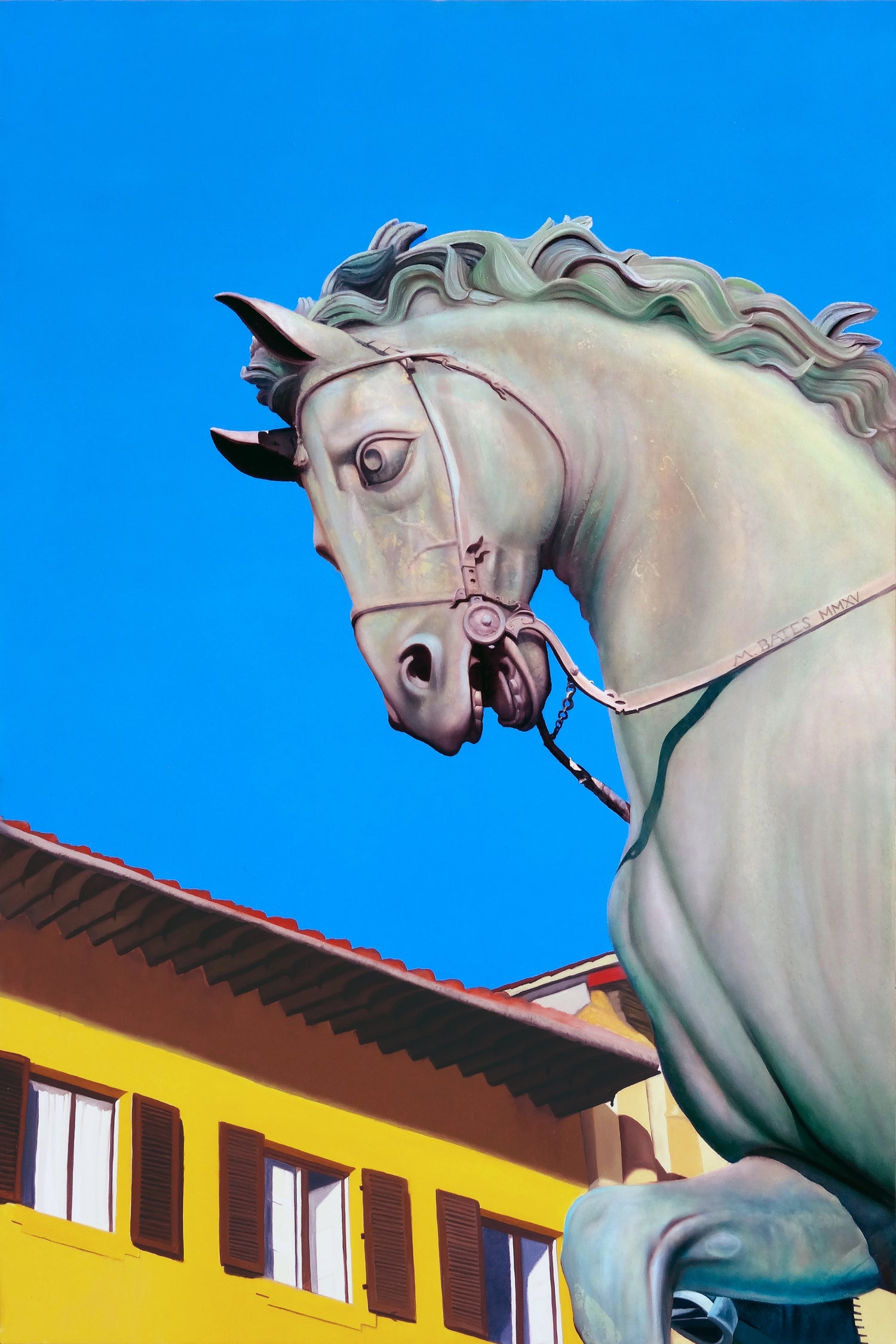 Cosimo Horse Statue - Elegant Italian Home Decor Sculpture for Living Room, Office & Garden | Perfect Gift for Art Lovers & Equestrian Enthusiasts
