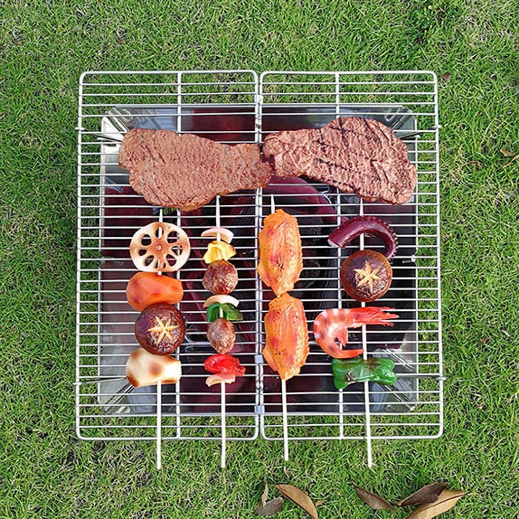 Portable Charcoal BBQ Grill for Outdoor Cooking - Foldable Design for Camping, Picnics & Backyard Barbecues