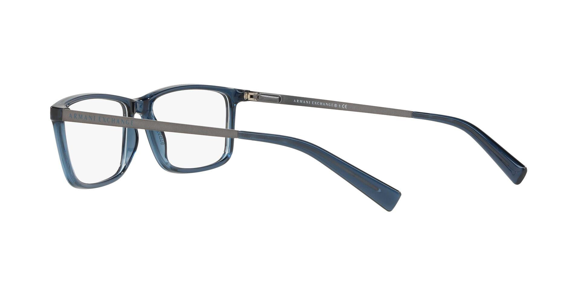Armani Exchange 3027 Eyeglasses for Men & Women - Stylish Designer Glasses for Everyday Wear, Work & Fashion | Lightweight Metal Frame with UV Protection