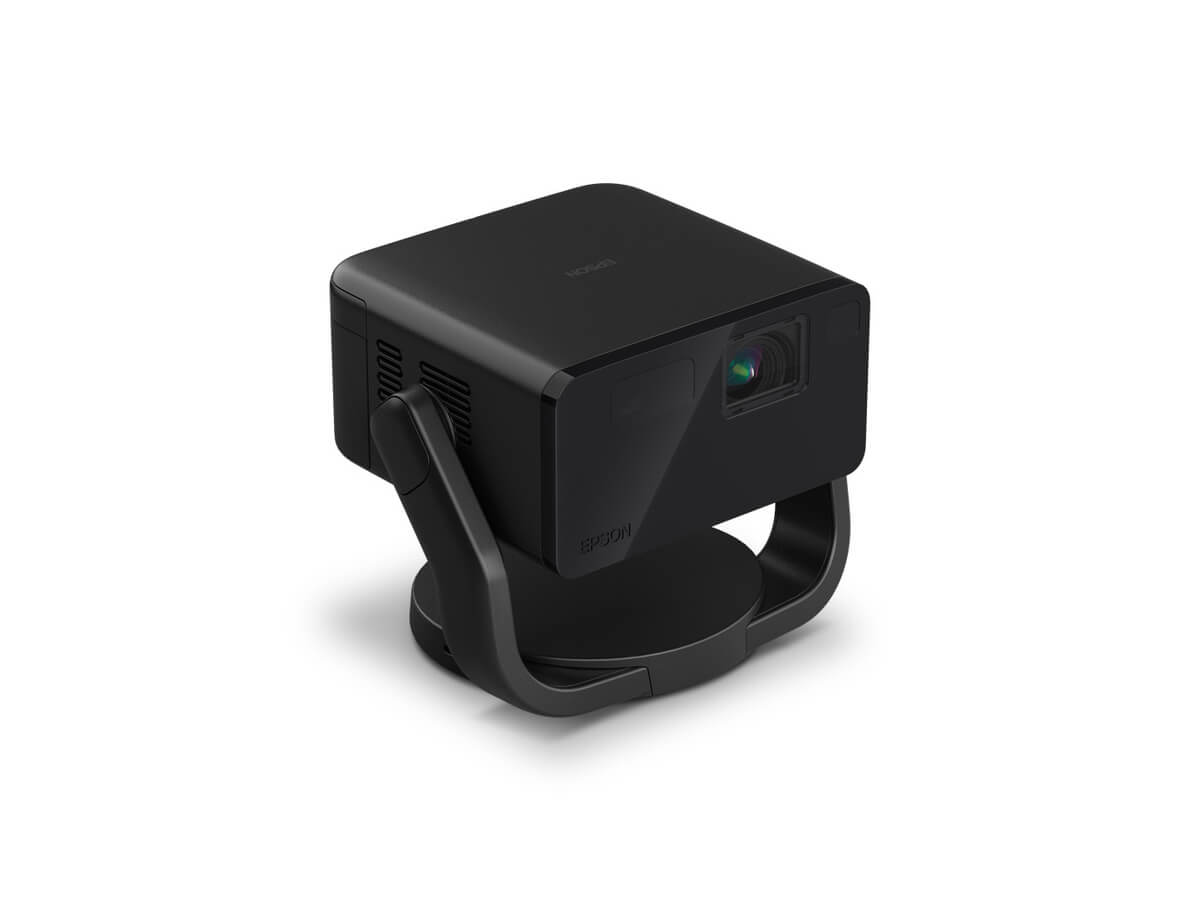 EpiqVision Mini EF 22B Portable Projector - HD 1080P Home Theater Projector for Movies, Gaming & Outdoor Camping | Wireless Streaming, Built-in Speaker, Compatible with Smartphone & Laptop