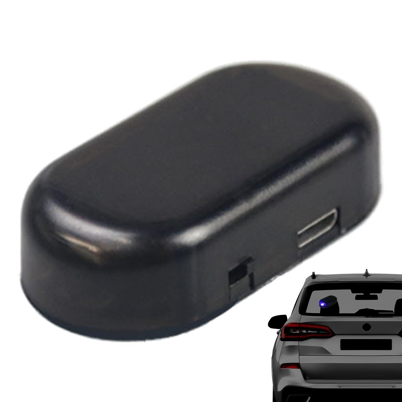Fake Car Alarm Light - LED Simulation Security Lamp for Anti-Theft Protection | Realistic Blinking Warning Light for Vehicle Security | Perfect for Parking Lots, Garages & High-Crime Areas