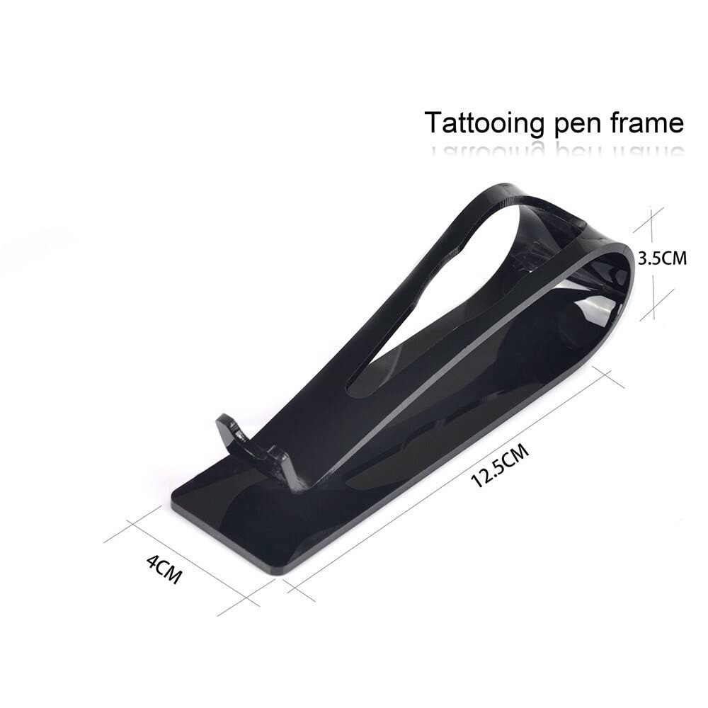 Professional Tattoo Pen Machine Stand Holder - Adjustable & Stable Grip for Tattoo Artists - Perfect for Studio, Travel & Home Tattooing