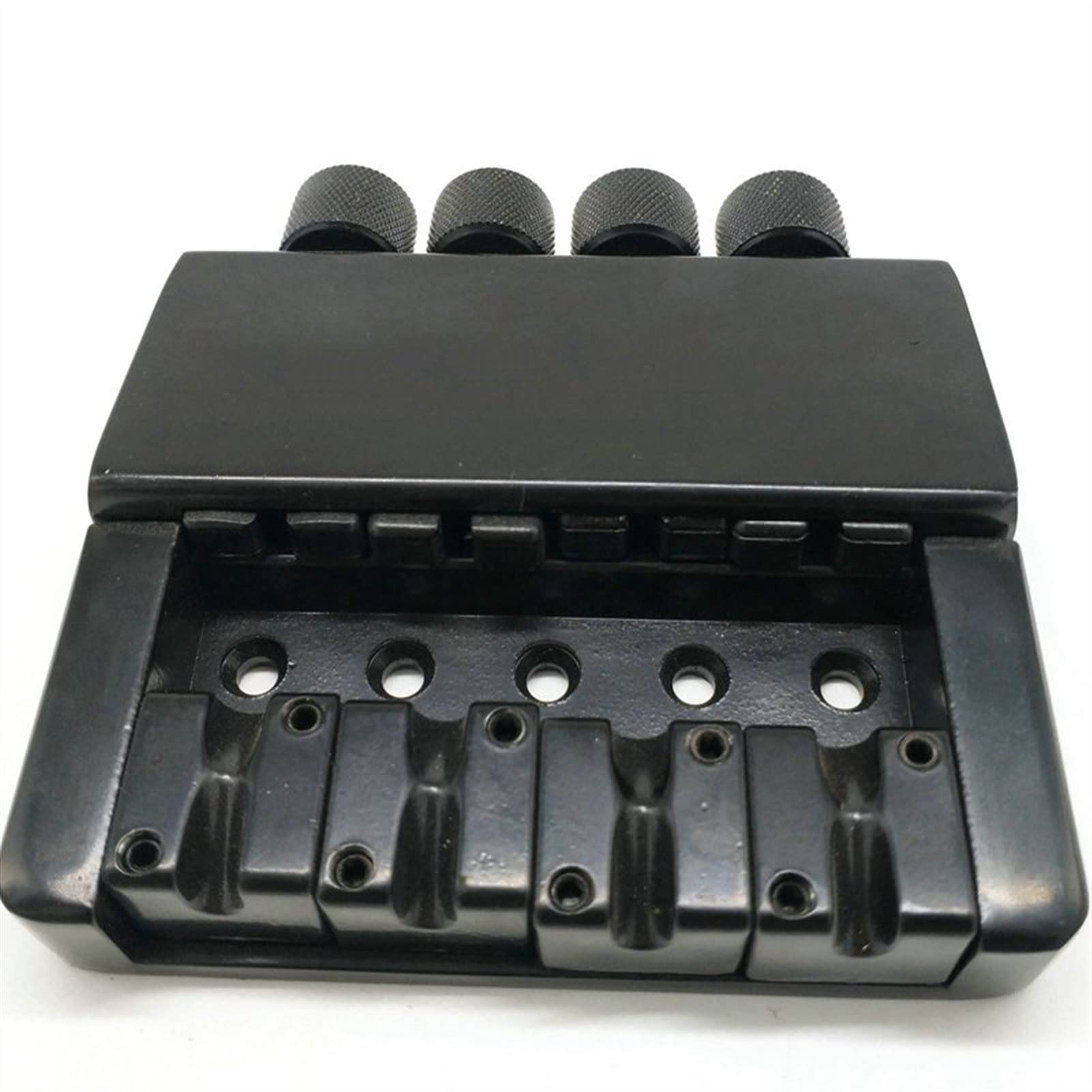 4 String Headless Bass Guitar Bridge System - Replacement Bridge for Headless Electric Bass - Perfect for DIY Guitar Upgrades & Professional Repairs