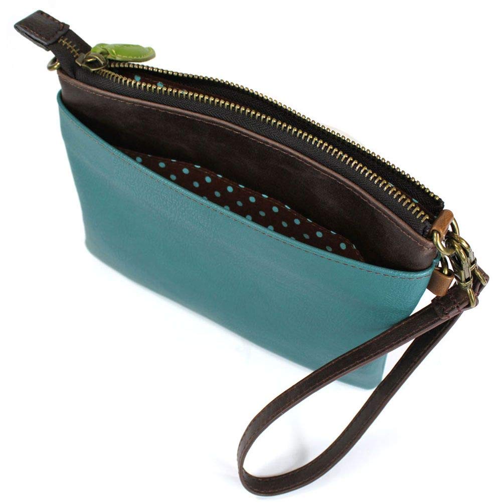 Chala Mini Crossbody Bag - Dragonfly Turquoise Leather Purse for Women | Stylish & Compact Handbag for Everyday Use, Travel, and Casual Outings