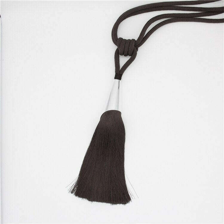 Kara Silver Bell Tieback - Elegant Curtain Holdbacks for Home Decor, Perfect for Living Room, Bedroom & Window Treatments