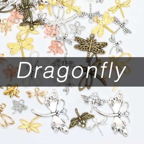 Dragonfly Silver & Gold