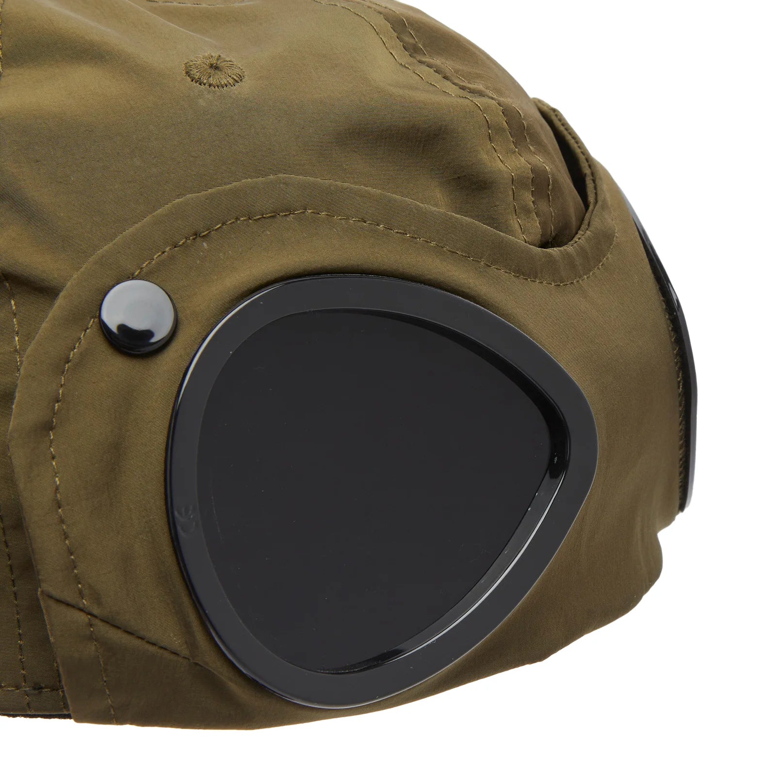 CP Company Chrome R Goggle Cap - Unisex Adjustable Bucket Hat with Reflective Goggles for Outdoor, Cycling & Urban Fashion