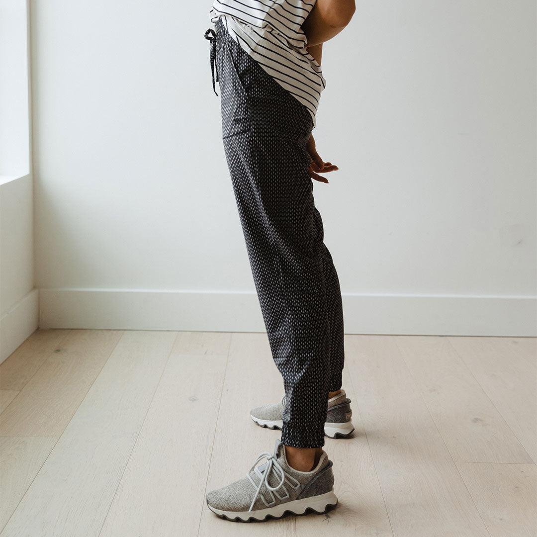 Dash Destination Joggers for Women - Comfortable High Waisted Running Pants with Pockets - Perfect for Yoga, Gym Workouts & Casual Wear