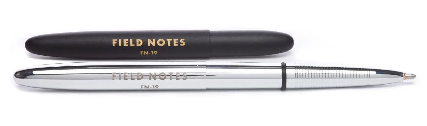 Field Notes Space Pen - Stainless Steel Ballpoint Pen with Pressurized Ink for Writing in Any Condition - Perfect for Outdoor Adventures, Travel & Everyday Use