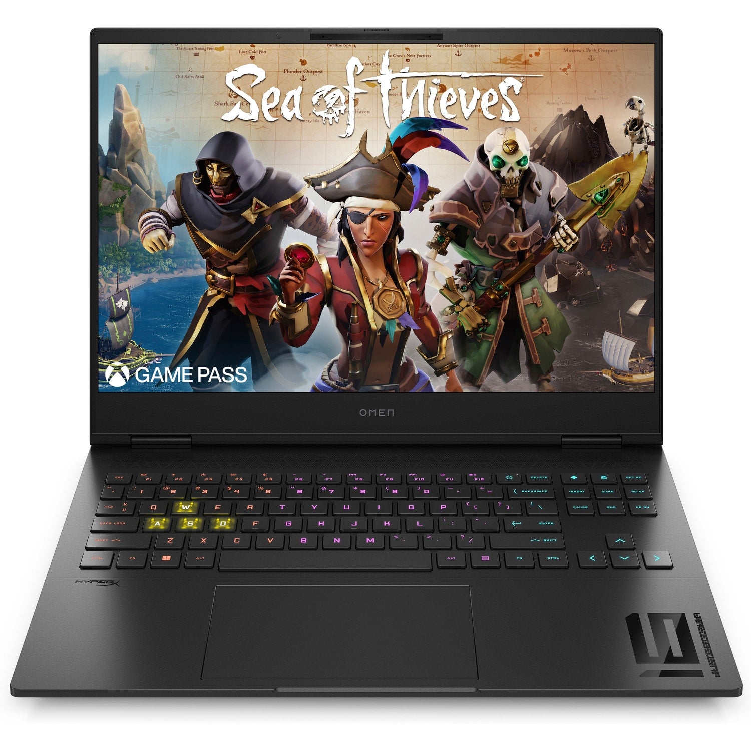 OMEN Transcend 16 Gaming Laptop with HyperX SoloCast USB Microphone - PC Bundle for Streaming, Gaming & Remote Work