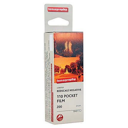Lomography Color Lobster 110 Film 200 ASA Single Roll - Perfect for Vintage Cameras, Travel Photography & Creative Projects