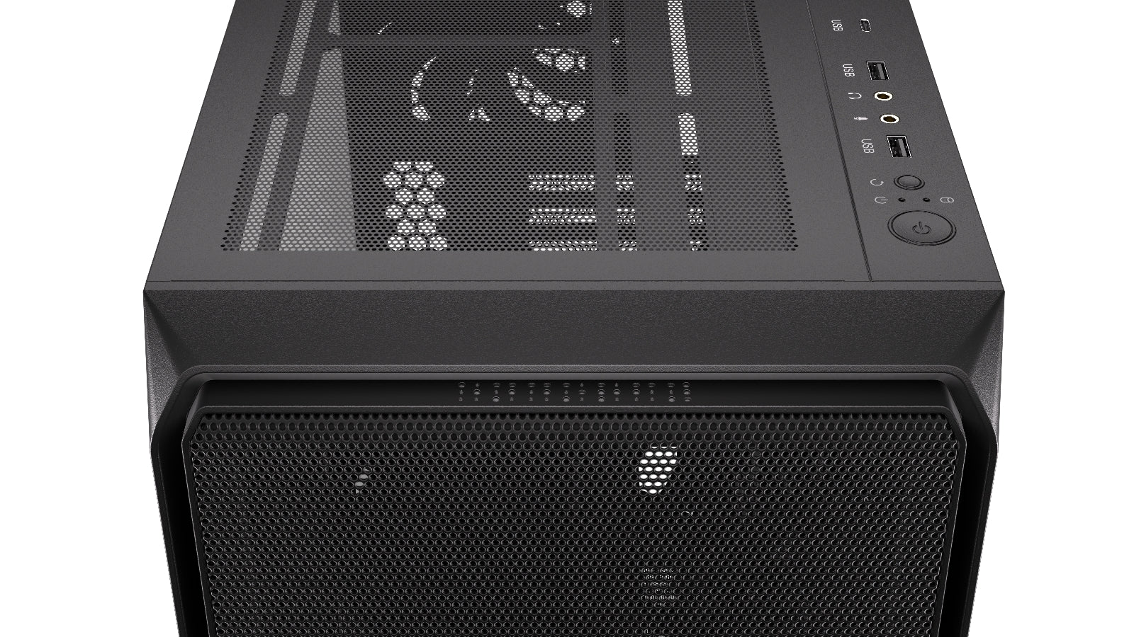 Endorfy Arx 700 Air ATX Mid Tower PC Gaming Case - High Airflow, Tempered Glass, RGB Fans (EY2A012) - Perfect for Gaming Rigs & Workstation Builds