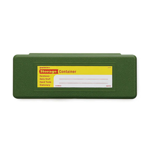 Green Storage Container Pen Case - Organize & Protect Pens, Pencils & Stationery for School, Office & Travel