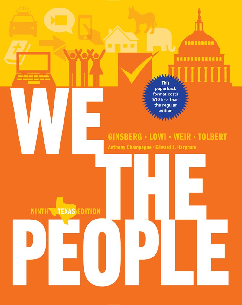 We the People: An Introduction to American Politics - Comprehensive Guide to US Government & Civics | Perfect for Students, Educators & Political Enthusiasts