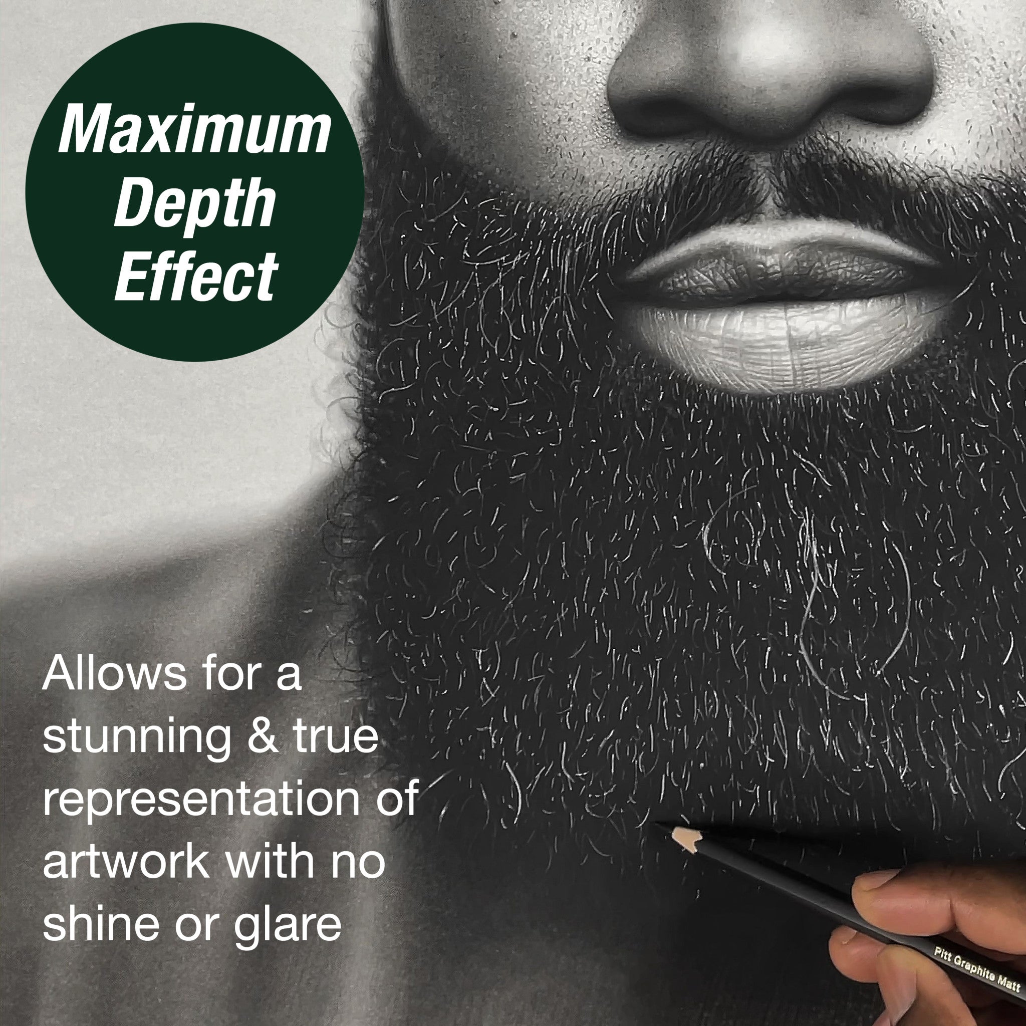 Pitt Graphite Matte Pencils - Set of 6 Professional Drawing Pencils for Artists & Sketching - Perfect for Sketching, Shading & Art Projects