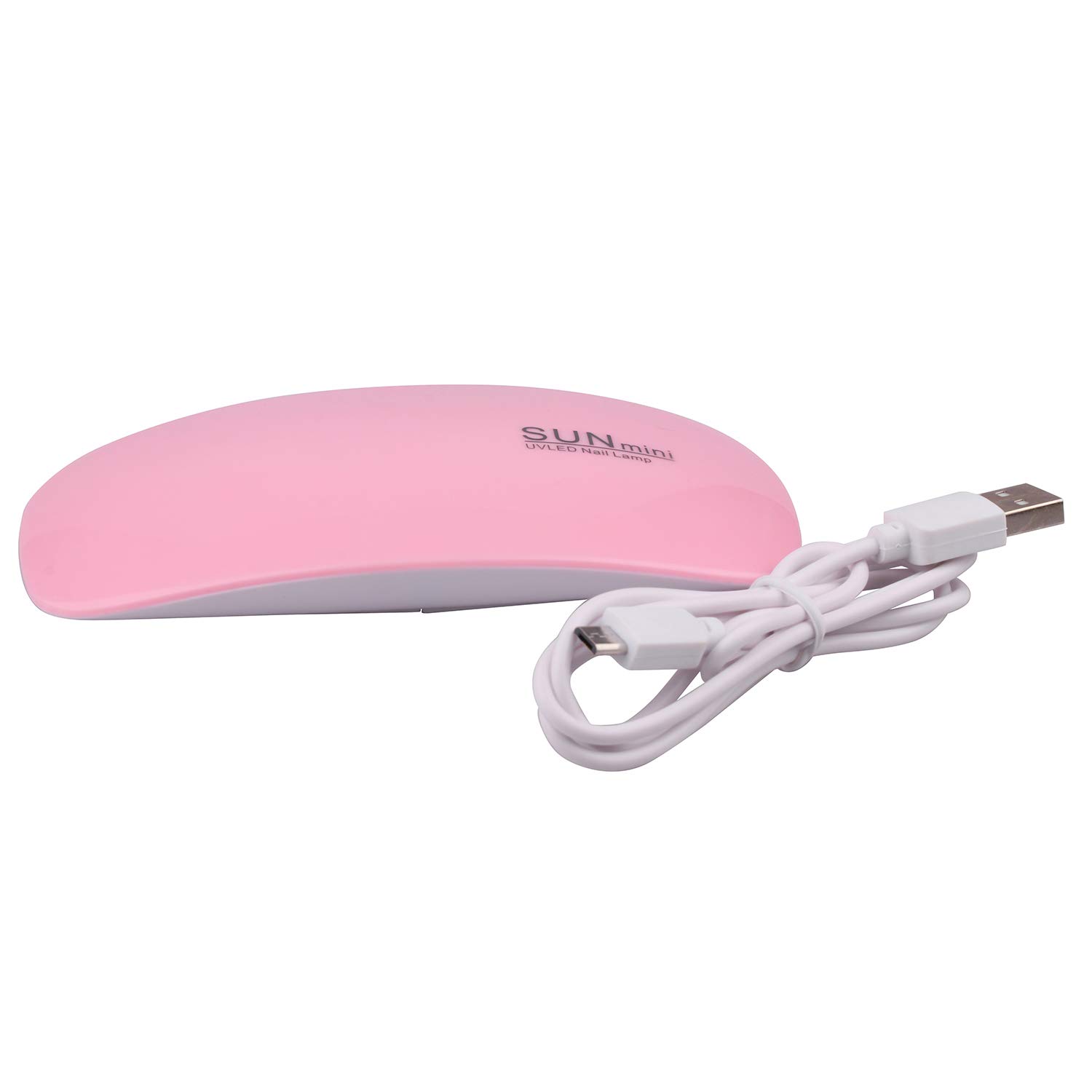 Foldable LED UV Nail Dryer Lamp - Pink for Gel Polish | Home & Salon Use