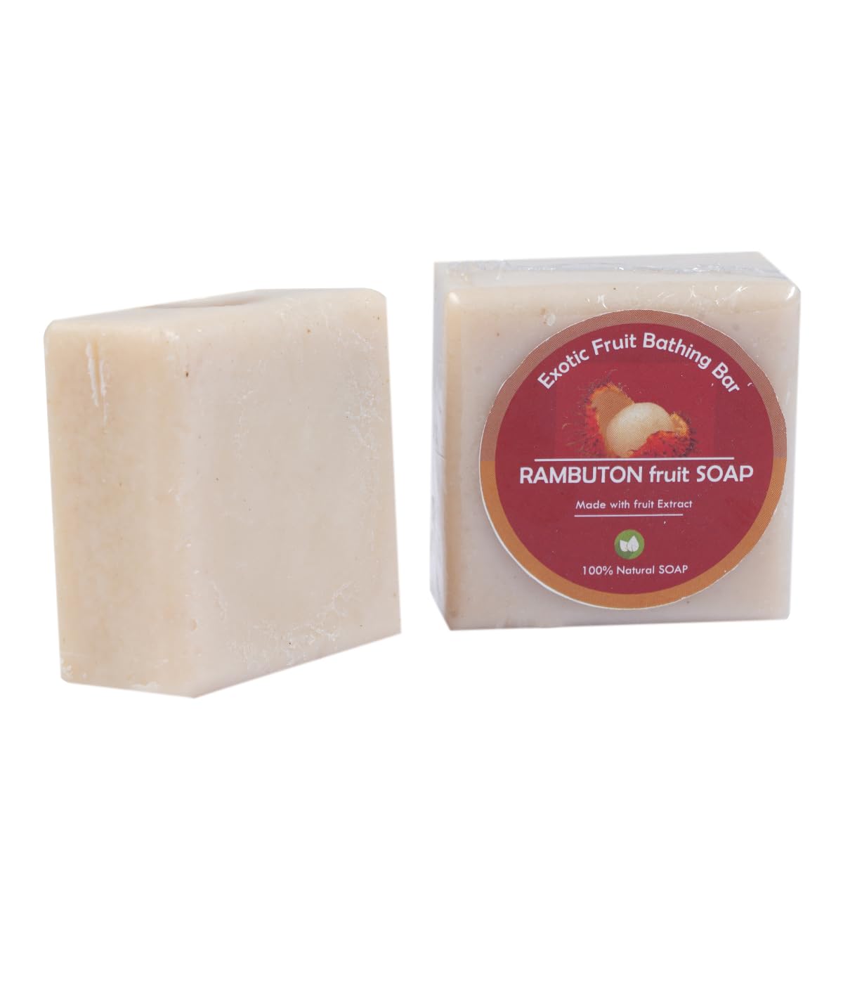 Rambuton Fruit Soap - Natural Exfoliating & Moisturizing Body Wash for Soft Skin | Perfect for Dry Skin Care & Daily Shower Routine