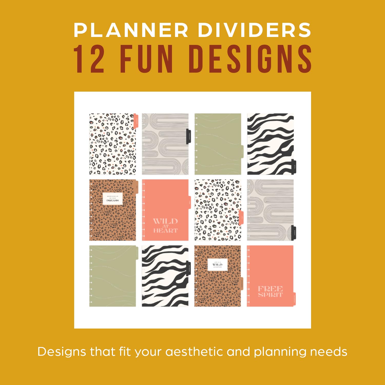 Happy Planner Disc-Bound 2025 Daily Weekly Monthly Planner - Classic Size 7