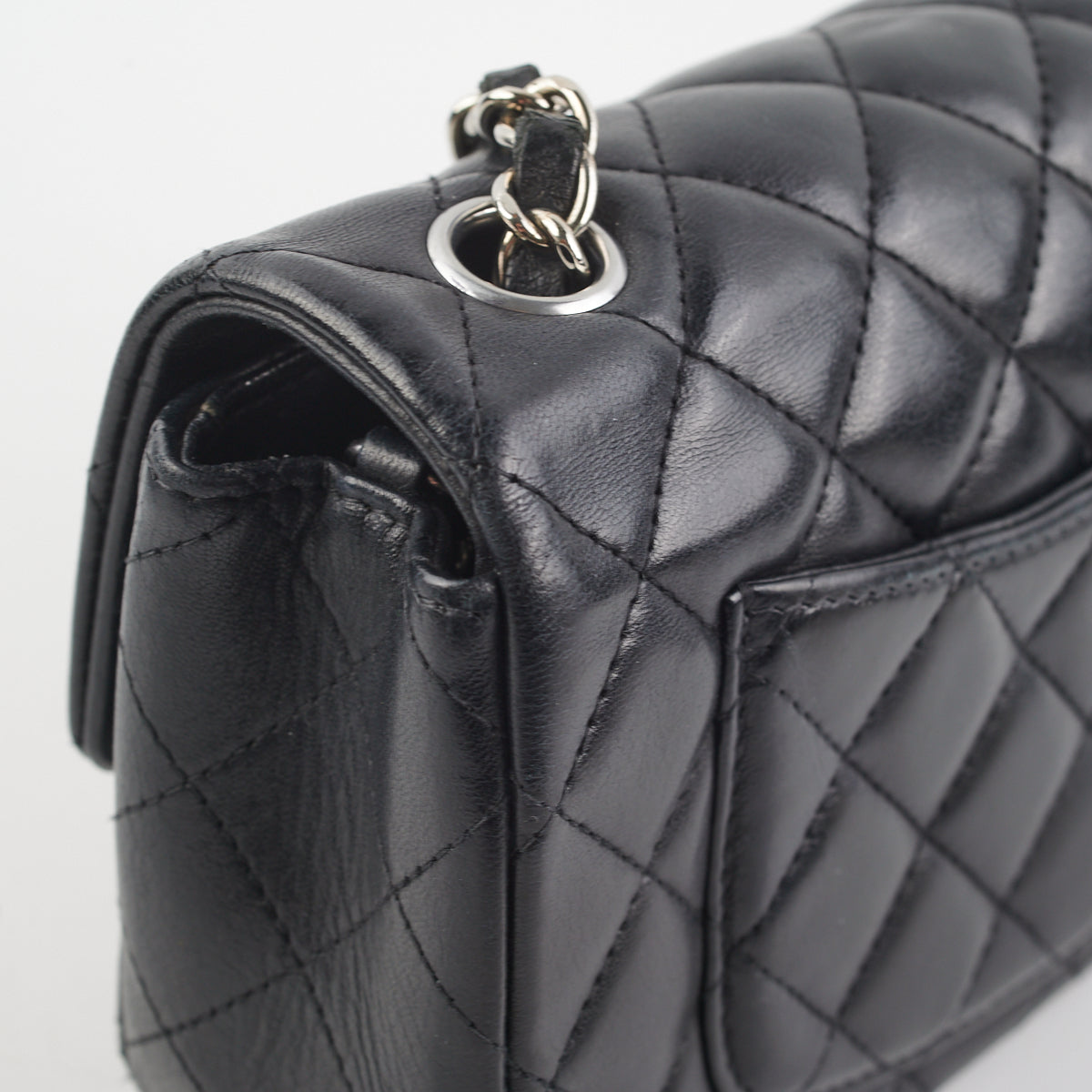 Chanel Mini Rectangular Lambskin Black Crossbody Bag - Luxury Designer Handbag for Women, Perfect for Evening Parties & Date Nights