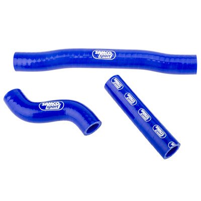 Husqvarna TC 250 2017 Blue Radiator Hose Kit - High-Performance Cooling System Upgrade for Off-Road & Motocross Racing