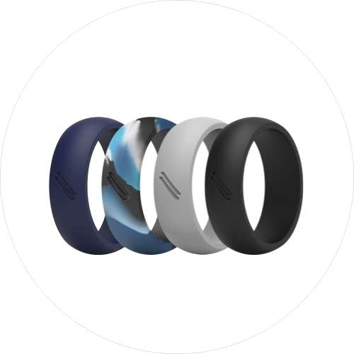 Charcoal Black, Navy Blue, Blue Camo, Silver Grey