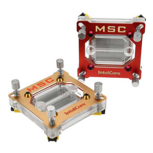 High-Performance 90.2x90.2x41.3mm CPU Liquid Cooling Block - Compatible with Intel 775/115X/1366 Sockets - Ideal for Gaming PCs & Overclocking Systems