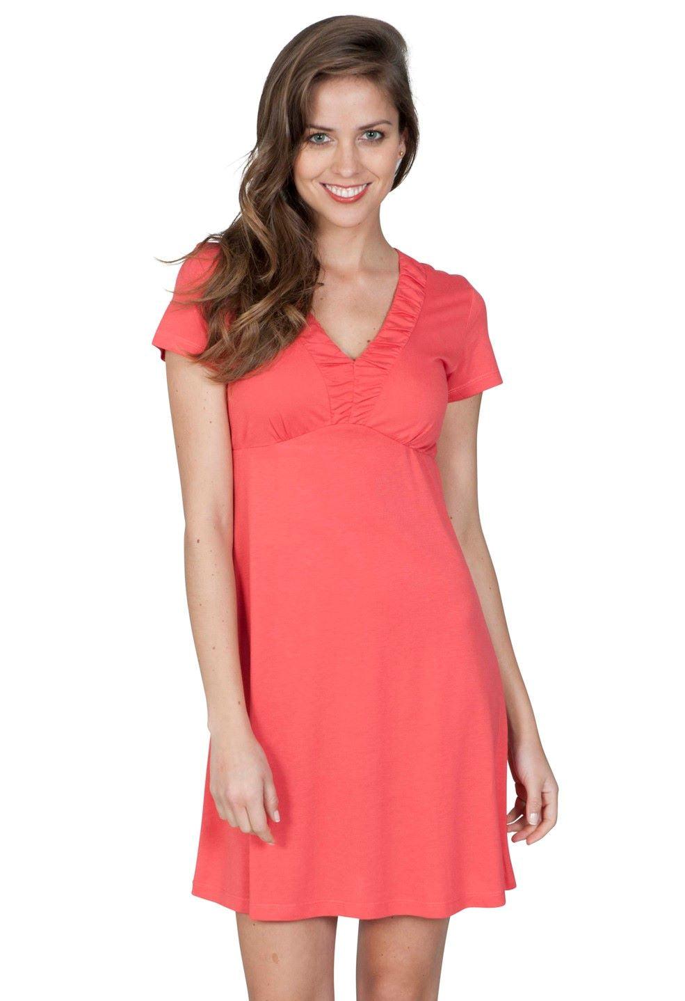Elizabeth Short Sleeve Summer Dress for Women - Flowy Casual Sundress with Pockets | Perfect for Beach, Vacation, and Everyday Wear