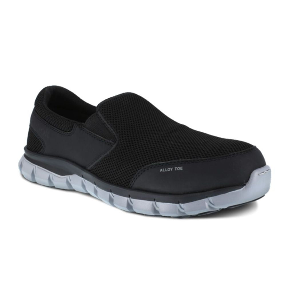 Reebok Work Sublite SD Men's & Women's Alloy Toe Slip-On Athletic Work Shoes - CSA Approved Safety Footwear IB4037 | Perfect for Construction, Warehouse & Industrial Work