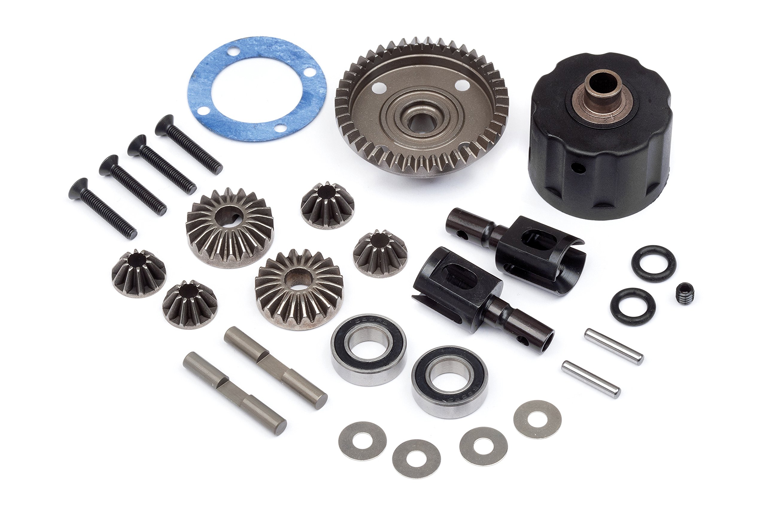 Hot Bodies 109835 Lightweight Differential Set for RC Cars - High Performance Upgrade for Racing & Off-Road Drifting (Perfect for 1/10 Scale Models)