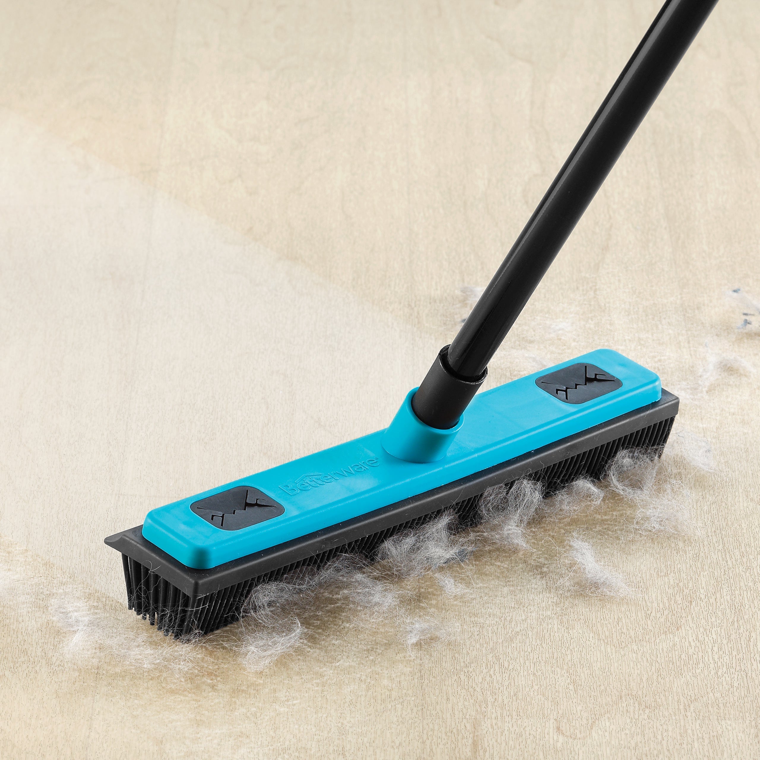 Premium Broom for Home Cleaning - Heavy Duty Sweeping Broom with Sturdy Handle - Ideal for Floors, Garages, and Outdoor Use