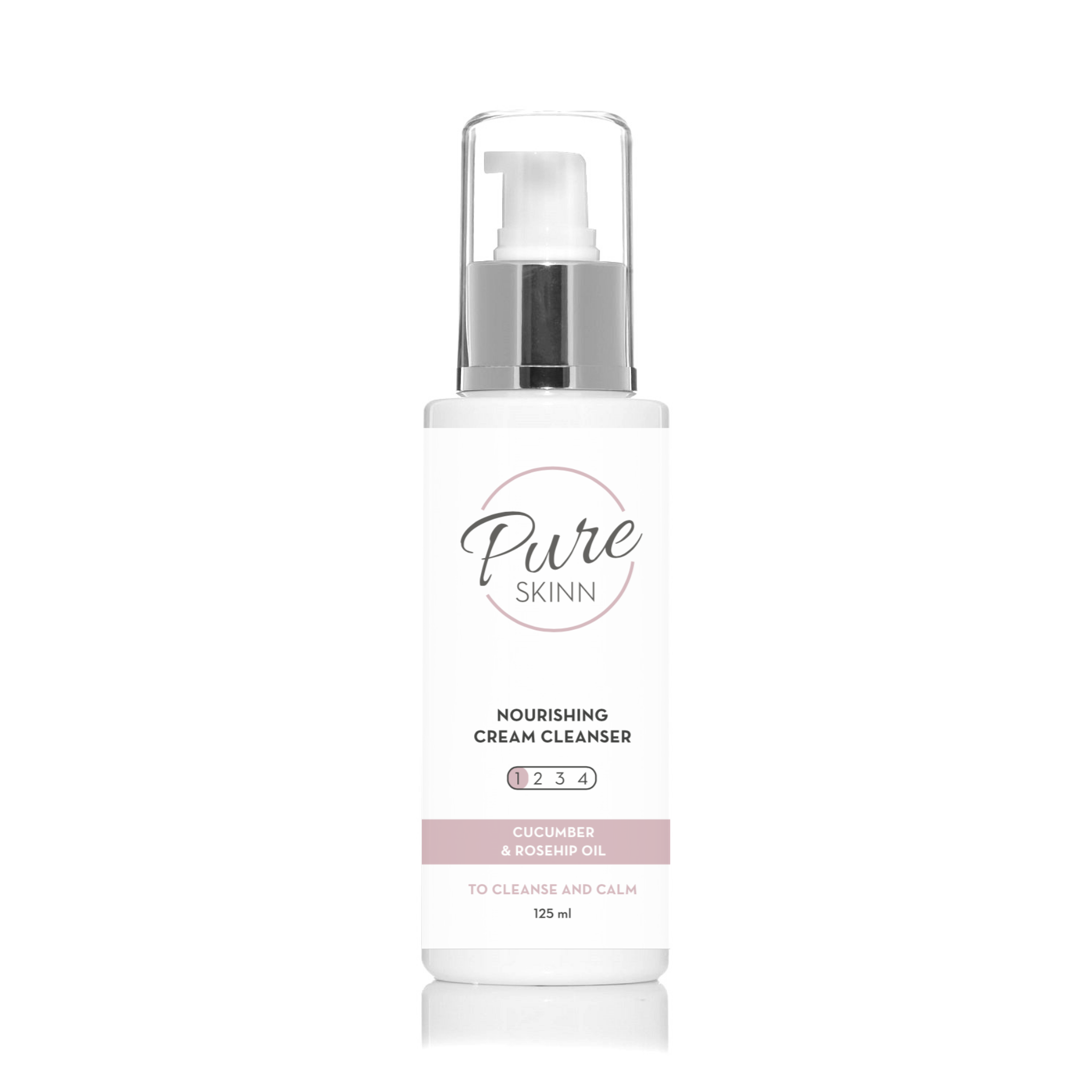 Nourishing Cream Cleanser for Dry & Sensitive Skin | Gentle Face Wash with Hyaluronic Acid & Vitamin E | Perfect for Daily Skincare Routine & Makeup Removal