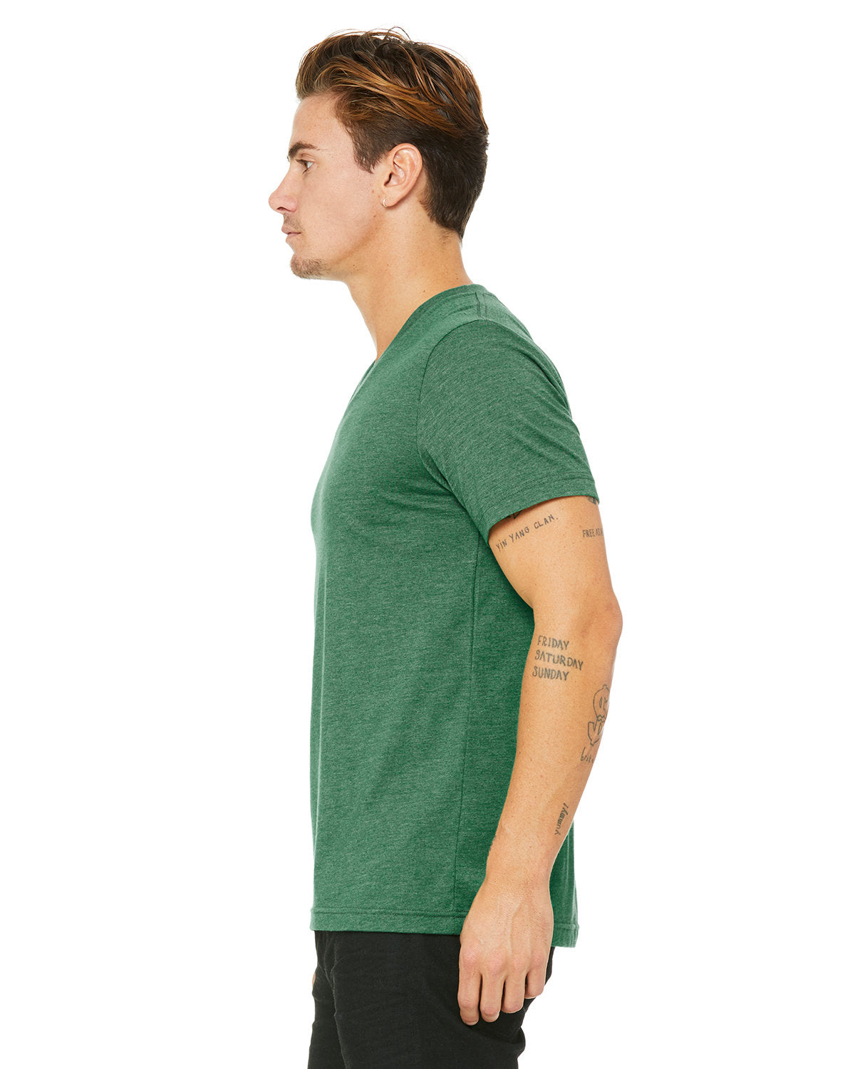 Bella + Canvas 3005 Unisex Jersey Short Sleeve V-Neck T-Shirt - Soft Cotton Tee for Men & Women - Perfect for Casual Wear, Screen Printing & Everyday Comfort
