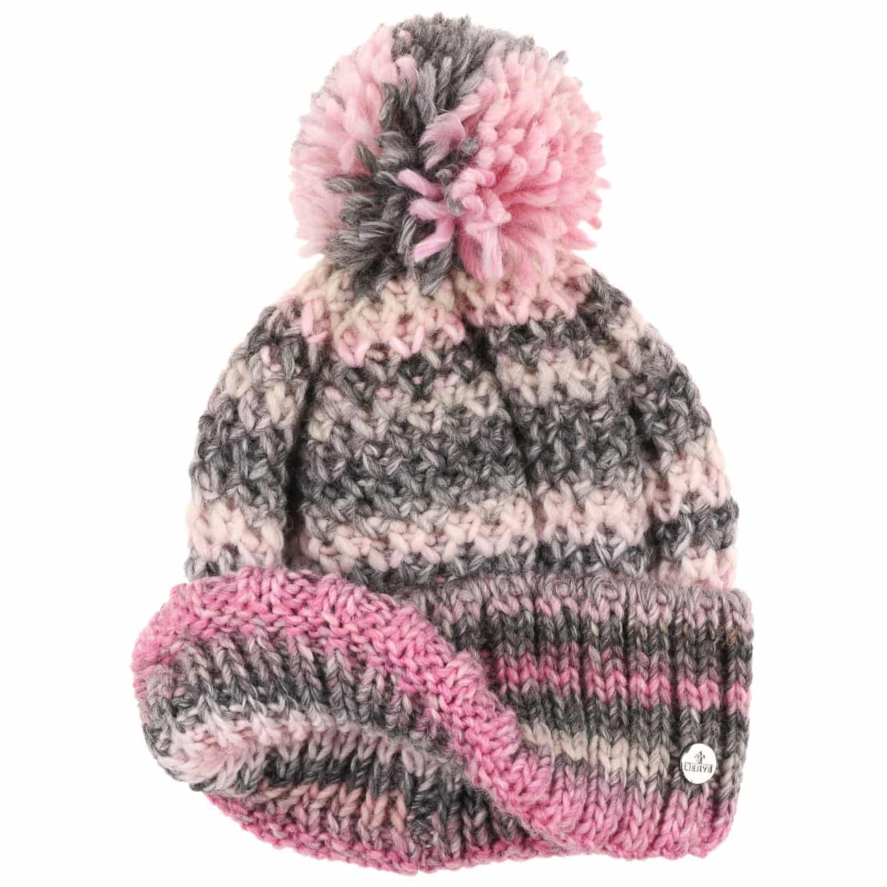Lierys Finja Bobble Hat - Warm Winter Knit Beanie for Women & Men - Cozy Cable Knit Pom Pom Hat for Cold Weather - Perfect for Skiing, Snowboarding & Outdoor Activities