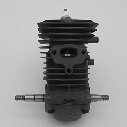 40MM Piston Cylinder Crankcase Kit for Husqvarna 137 142 Chainsaw - Motorcycle Engine Rebuild Parts & Performance Upgrade - Perfect for Chainsaw Repair, Maintenance, and DIY Projects