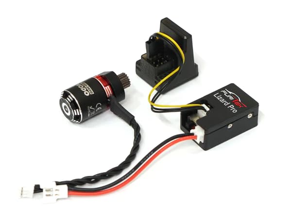 FURITEK Stinger Brushless Power System with Receiver for FMS FCX24 - Includes Lizard PRO ESC, Micro KMD Brushless Motor & Micro Receiver | High-Performance RC Electronics for Crawler Trucks | Ideal for Off-Roading, Rock Crawling & Trail Adventures