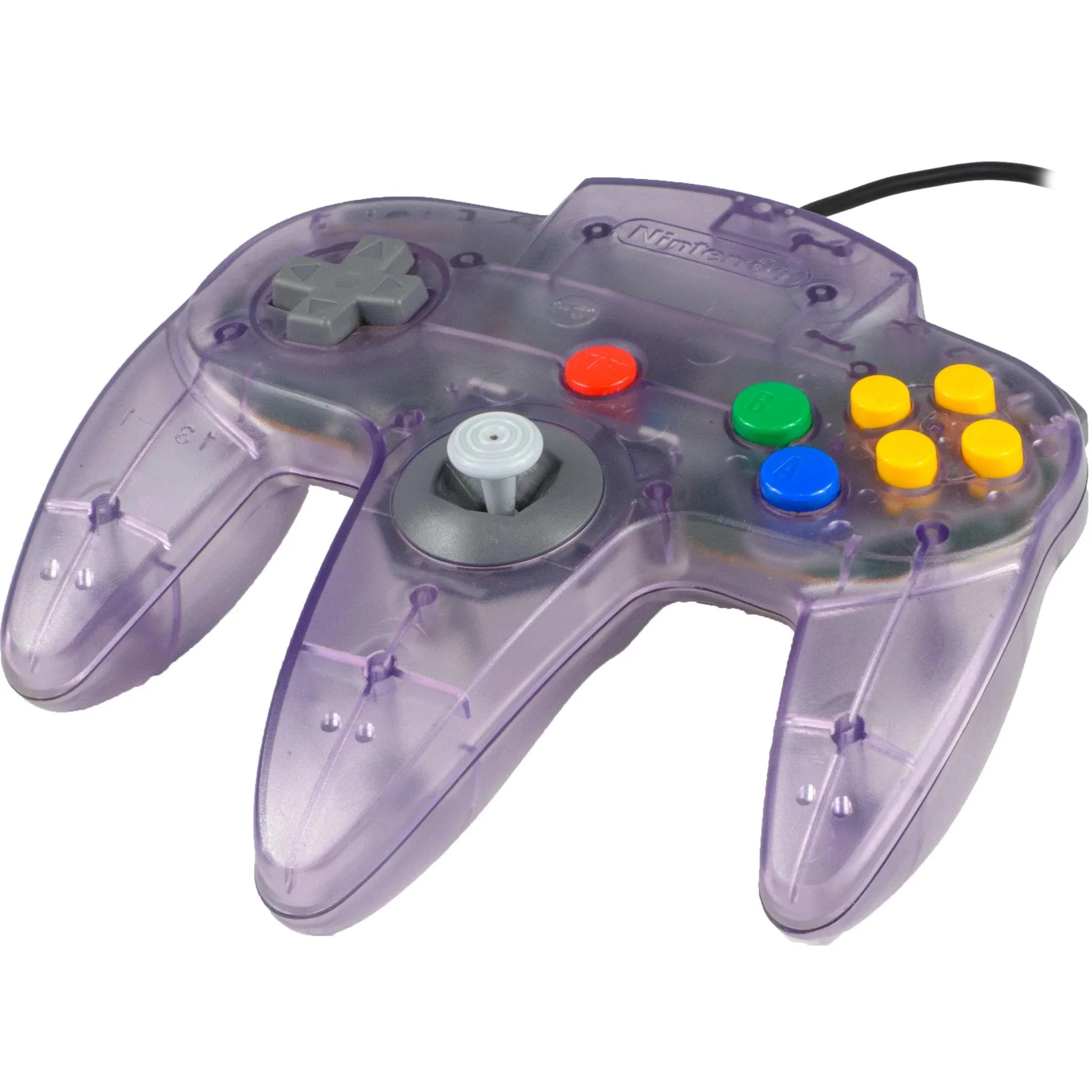 Original Nintendo 64 Controller - Atomic Purple Edition | Authentic N64 Gamepad for Retro Gaming | Perfect for Classic N64 Consoles & Switch Online Expansion Pack