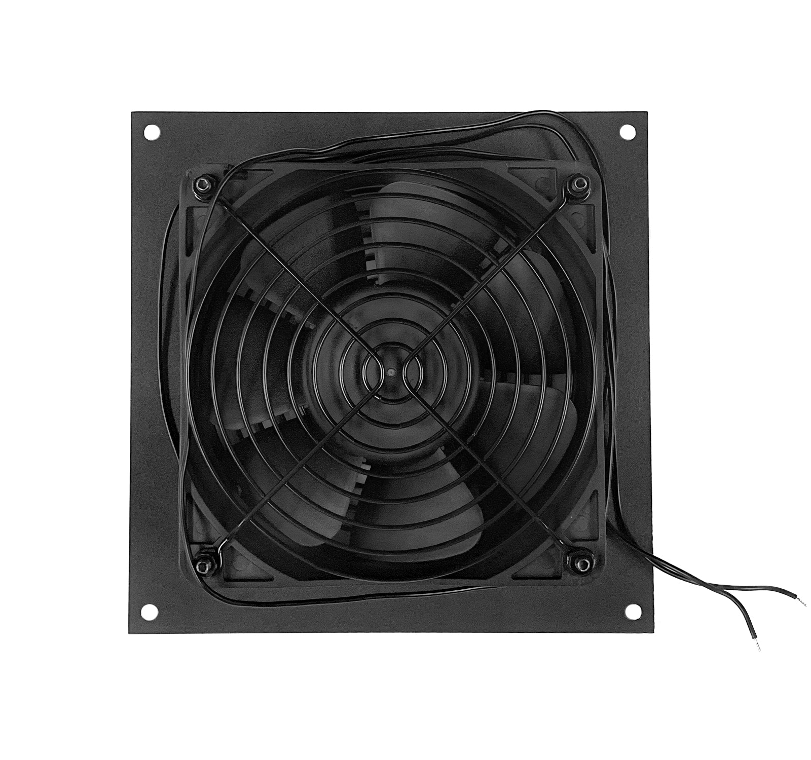 120mm High Airflow EC Fan - Single Bracket Inline Fan for PC Cooling, Server Racks & Home Ventilation | Quiet & Energy Efficient