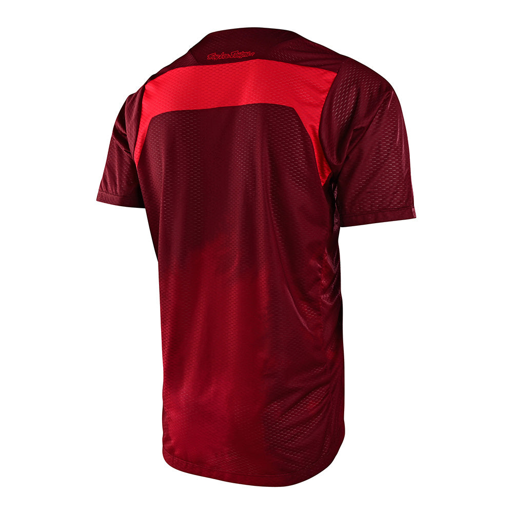 Skyline Air SS Jersey Fades Wine - Men's Fashion Basketball T-Shirt for Casual Wear & Street Style Outfits