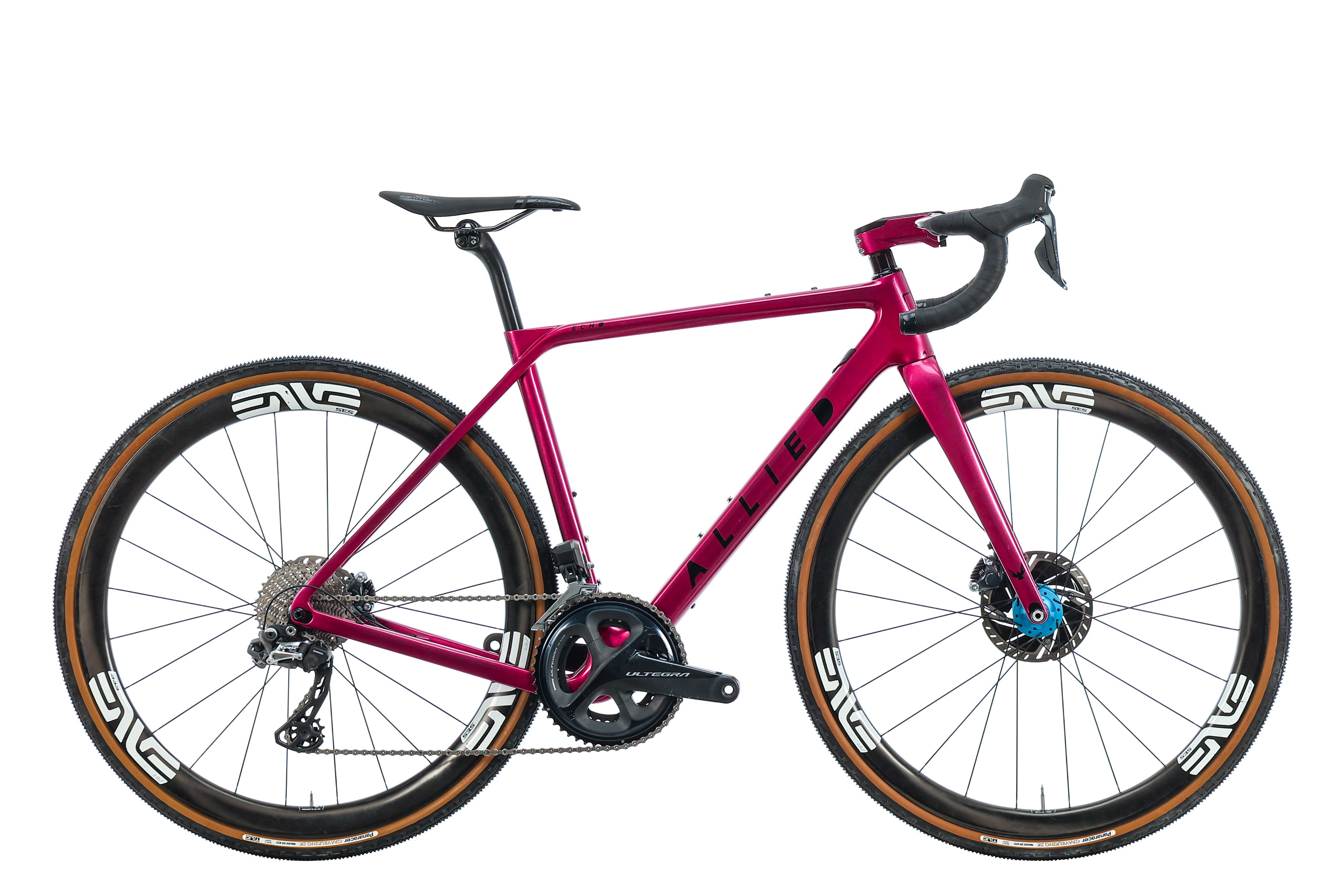 Allied Echo Gravel Bike 2021 - X Small Size - Lightweight Carbon Frame for Off-Road Cycling & Adventure Riding