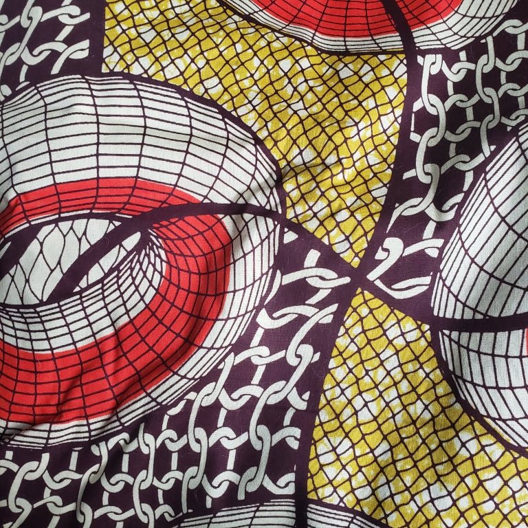 Onb2Studio African Wax Print Face Mask - Reusable Cotton Fabric Mask for Adults - Fashionable & Breathable for Daily Wear, Travel, and Outdoor Activities