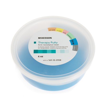 Therapeutic Hand Exercise Putty - McKesson Firm Grip Therapy Putty 2 oz & 4 oz for Hand Rehabilitation, Stress Relief & Strength Training - Ideal for Arthritis, Carpal Tunnel & Physical Therapy Recovery