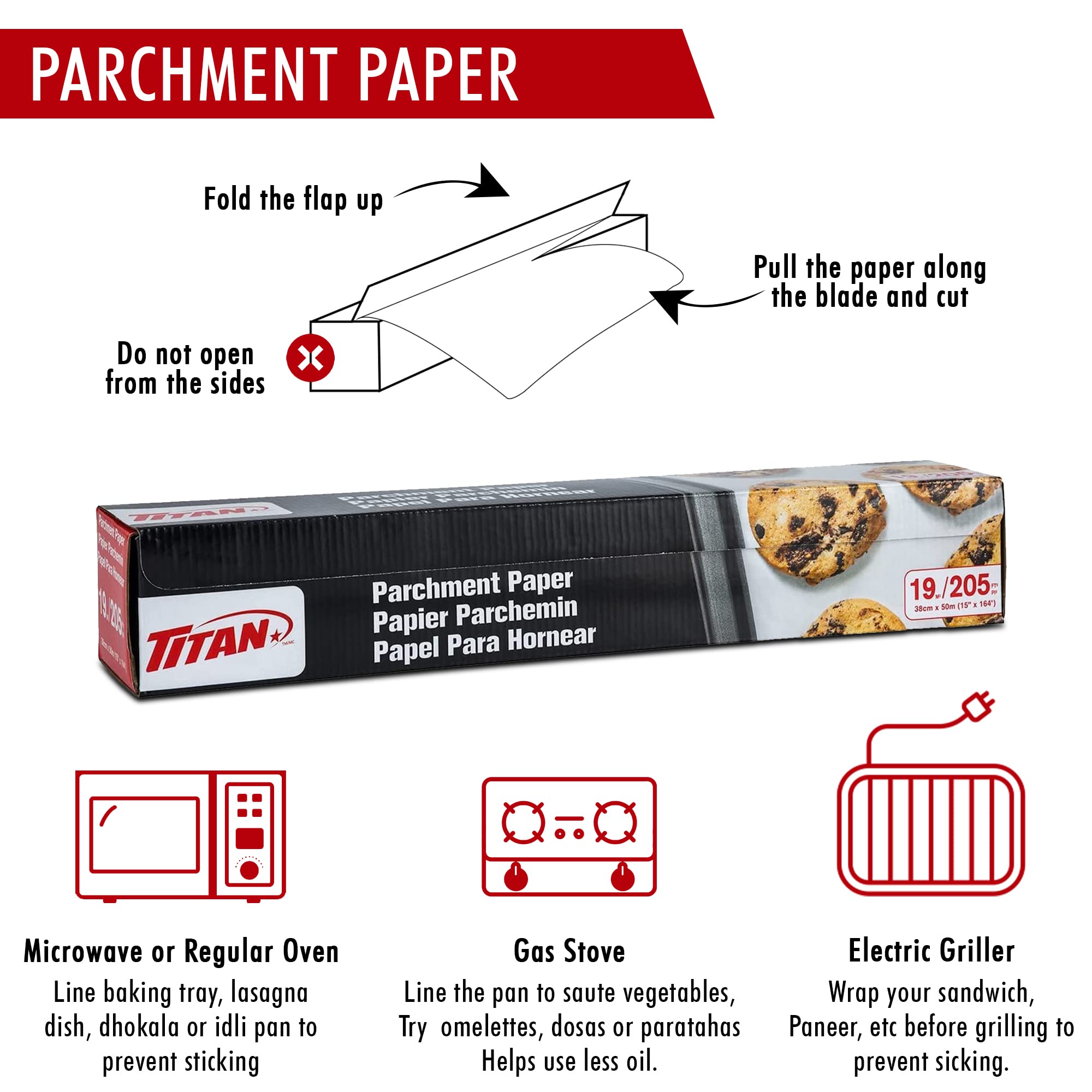 Non-Stick White Parchment Paper Sheets for Baking, Grilling, Cooking & Air Fryer - Premium Oven Safe Baking Paper for Cookies, Cakes, Roasting & Meal Prep - Perfect for Home Bakers & Professional Chefs