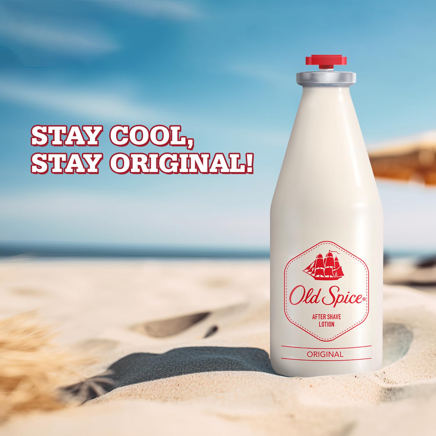 Old Spice ASL After Shave Lotion for Men | Original Scent | Cool, Aromatic & Fresh Formula | 50ml Travel Size | Perfect for Post-Shave Hydration & Daily Grooming Routine