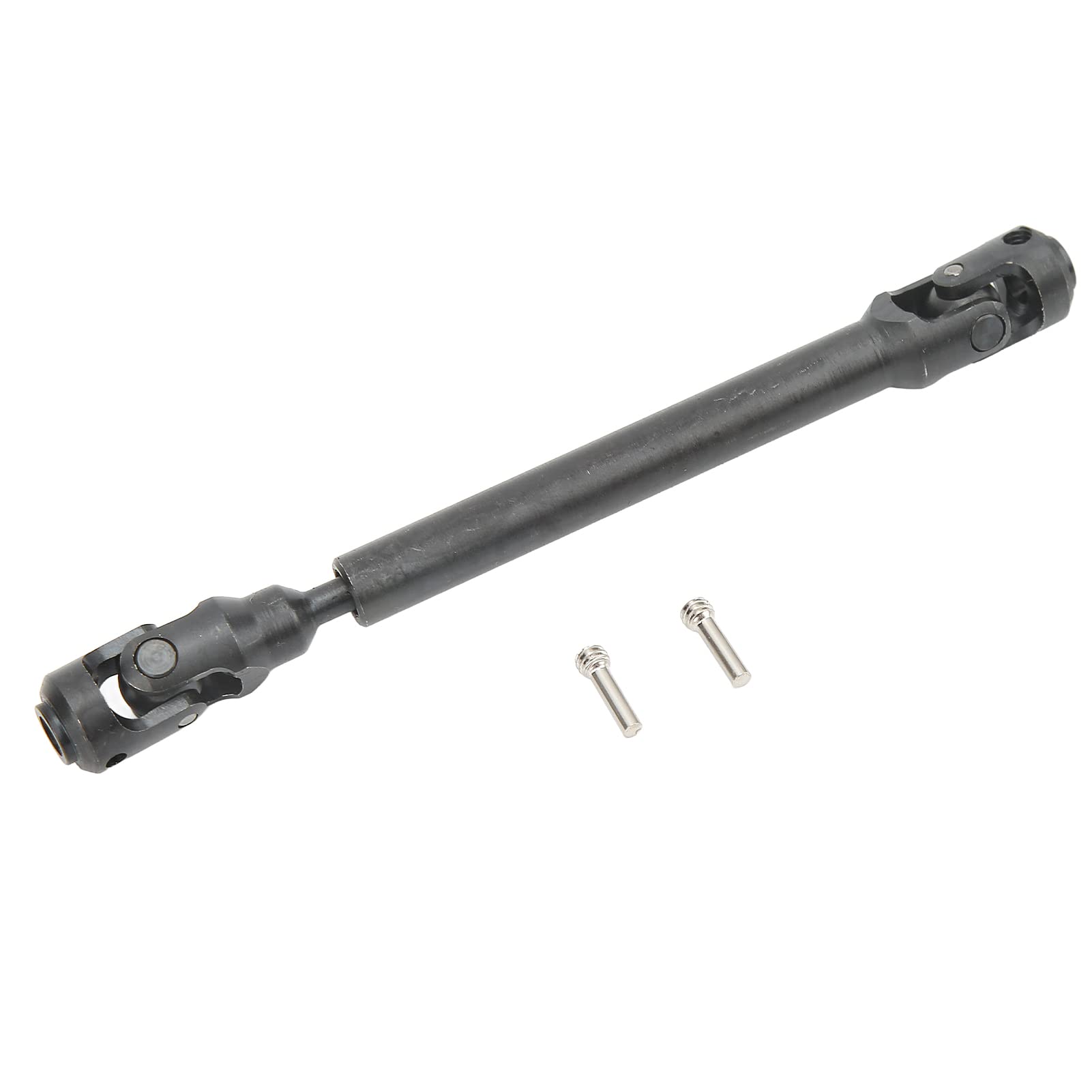 High-Performance RC Splined Drive Shaft - 6 Tooth Steel Design for RC Climbing Cars (117-164mm/4.6-6.5in) - Durable Off-Road Crawler Accessories for Rock Climbing & Trail Adventures
