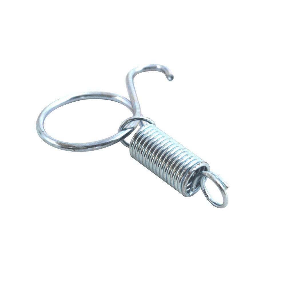 10PCS Rabbit Spiral Cage Door Tension Spring Latches Hooks - Heavy Duty Furniture Hardware for Rabbit Hutches, Pet Cages, Chicken Coops & DIY Projects