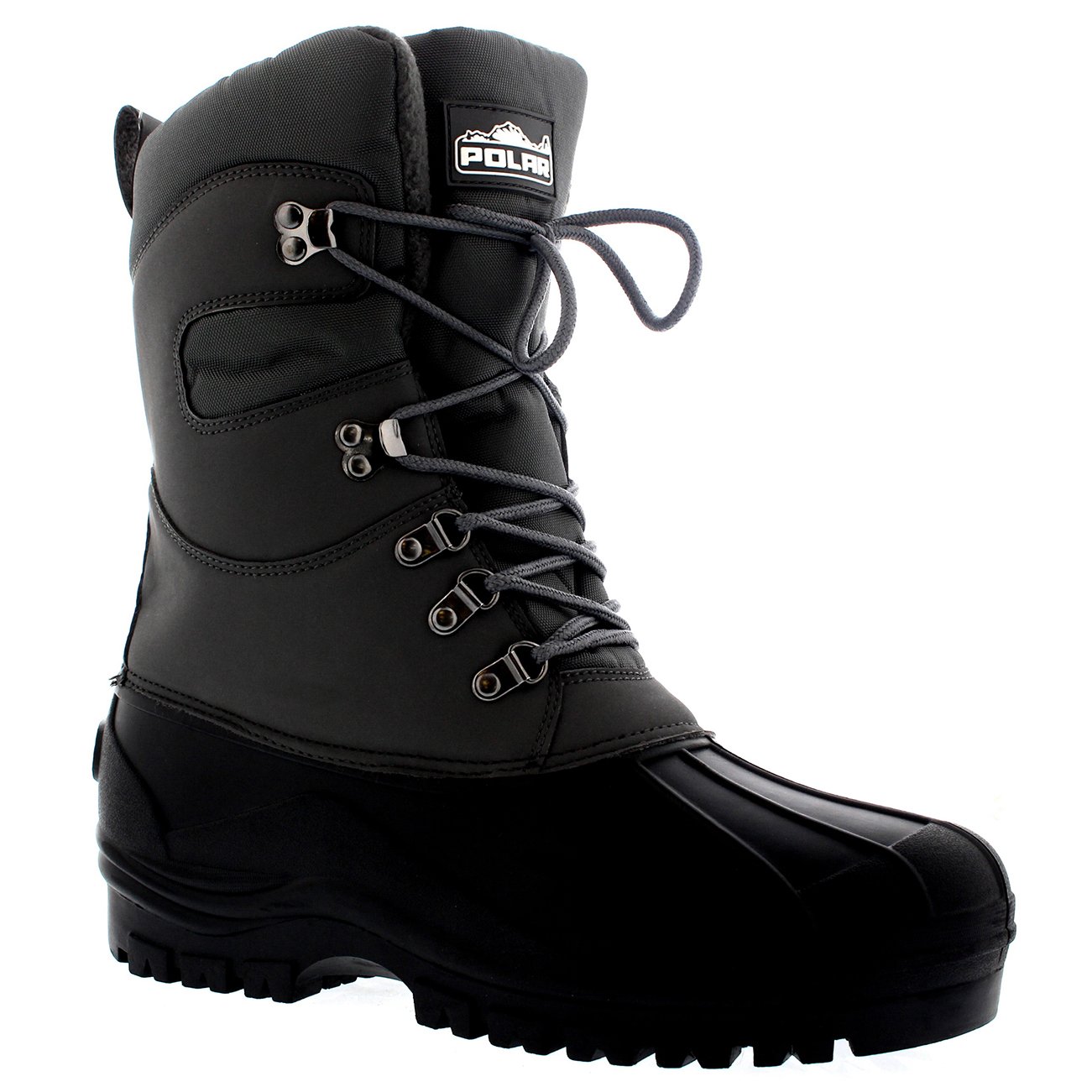 Men's Waterproof Snow Boots - Winter Hiking & Safety for Outdoor Work