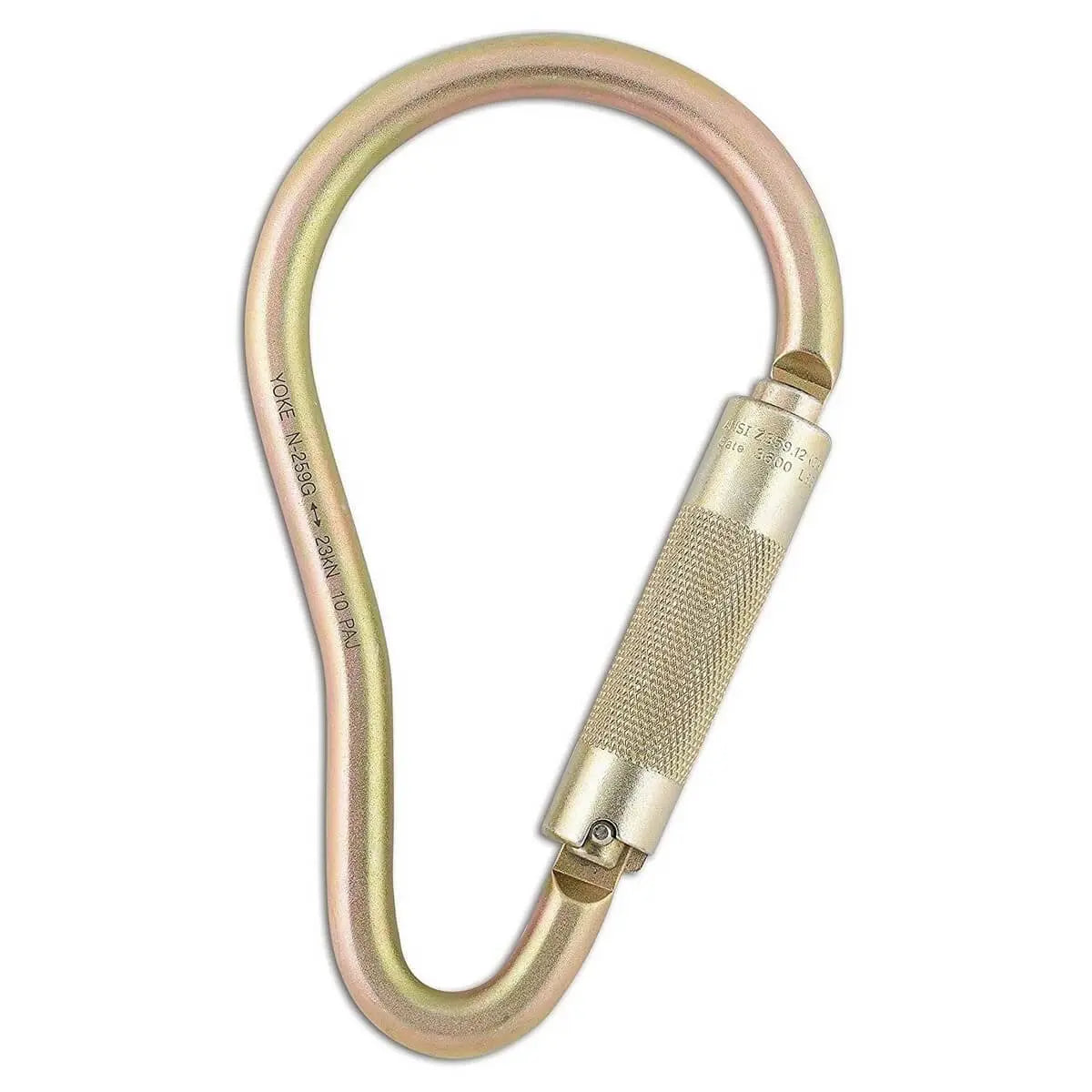 Dynamic Safety FP714 Heavy Duty Carabiner Connector - Secure Climbing, Hiking & Outdoor Gear - Perfect for Rock Climbing, Camping & Work Safety