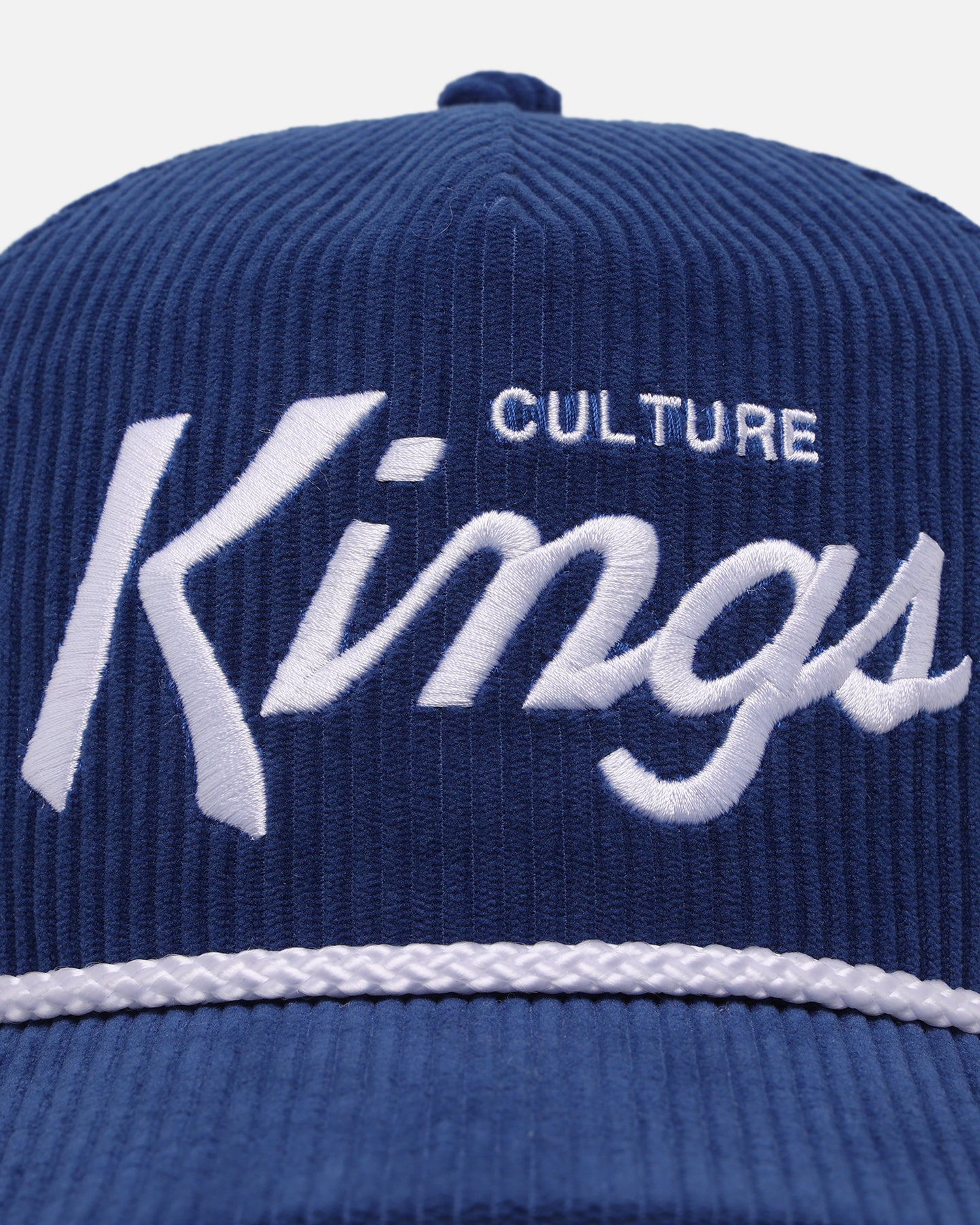 47 Brand Culture Kings Crossrope 'Culture Kings Script' Snapback Hat in Blue - Stylish Streetwear for Urban Fashion & Casual Outfits