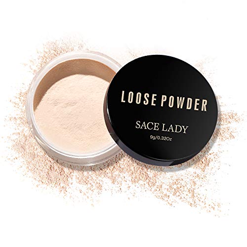 Oil Control Loose Powder - Long Lasting Setting Makeup, Waterproof & Poreless Soft-Matte Face Powder for Oily Skin, 0.32Oz (01) | Perfect for Daily Wear, Touch-Ups & Hot Weather Makeup