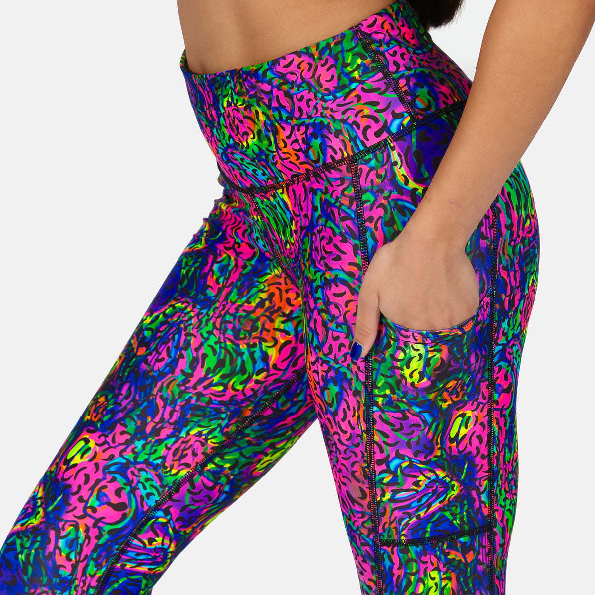 Celestial Capri Pants - Women's High Waisted Yoga Pants for Workout, Lounge & Travel - Soft Stretchy Comfortable Leggings for Yoga, Running & Everyday Wear